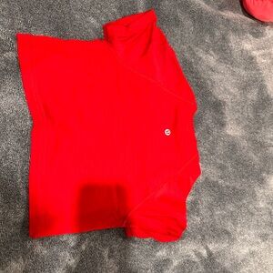 Lululemon swiftly tech shirt cropped